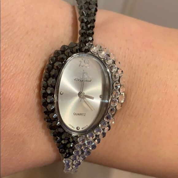 Cache watch Swarovski crystals  sparkly stones ✨ main image 5